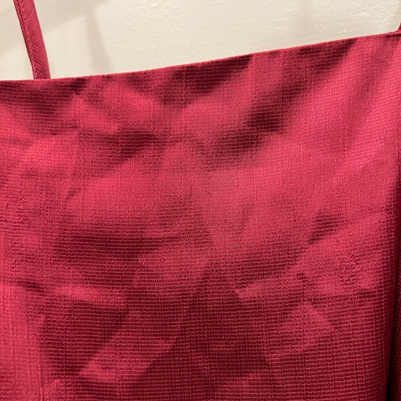 Maroon Princess Polly Wrap Dress - Picture 4 of 6